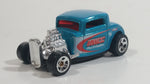 2010 Hot Wheels Hot Rods '32 Ford Metallic Turquoise Die Cast Toy Car Vehicle