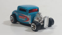 2010 Hot Wheels Hot Rods '32 Ford Metallic Turquoise Die Cast Toy Car Vehicle