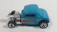 2010 Hot Wheels Hot Rods '32 Ford Metallic Turquoise Die Cast Toy Car Vehicle