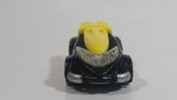 1995 Hot Wheels Shock Force Black and Yellow Die Cast Toy Car Vehicle McDonald's Happy Meal