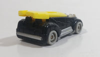 1995 Hot Wheels Shock Force Black and Yellow Die Cast Toy Car Vehicle McDonald's Happy Meal