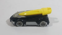 1995 Hot Wheels Shock Force Black and Yellow Die Cast Toy Car Vehicle McDonald's Happy Meal