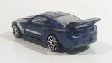 2013 Hot Wheels HW Workshop Then and Now Custom '12 Ford Mustang Dark Metallic Blue Die Cast Toy Car Vehicle