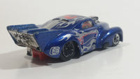 2007 Hot Wheels Racing '41 Willys Metalflake Blue #6 Die Cast Toy Hot Rod Car Vehicle