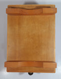 Vintage Style Wood Wooden Dovetail Shoe Shine Box