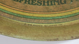 Vintage 1979 Colonel Goodfellow's Brand Famous Old Fashioned Sarsaparilia Soda 12 1/2" Round Metal Drink Beverage Serving Tray