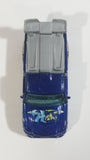 2008 Hot Wheels All Stars Super Tuned Truck Dark Blue Die Cast Toy Car Vehicle