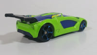 2009 Hot Wheels Impavido 1 Bright Green 3/7 Die Cast Toy Car Vehicle McDonald's Happy Meal