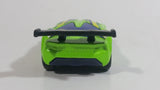 2009 Hot Wheels Impavido 1 Bright Green 3/7 Die Cast Toy Car Vehicle McDonald's Happy Meal