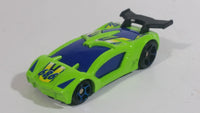 2009 Hot Wheels Impavido 1 Bright Green 3/7 Die Cast Toy Car Vehicle McDonald's Happy Meal