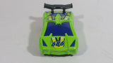 2009 Hot Wheels Impavido 1 Bright Green 3/7 Die Cast Toy Car Vehicle McDonald's Happy Meal