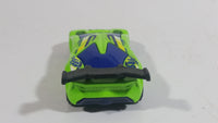 2009 Hot Wheels Impavido 1 Bright Green 3/7 Die Cast Toy Car Vehicle McDonald's Happy Meal