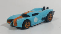 2008 Hot Wheels Prototype H-24 Light Blue Die Cast Toy Car Vehicle