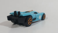 2008 Hot Wheels Prototype H-24 Light Blue Die Cast Toy Car Vehicle