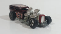 2000 Hot Wheels Way 2 Fast Dark Metal Red Die Cast Toy Car Hot Rod Vehicle