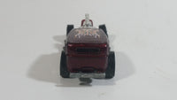 2000 Hot Wheels Way 2 Fast Dark Metal Red Die Cast Toy Car Hot Rod Vehicle