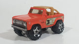 2008 Matchbox Off-Road Ford Bronco 4x4 1972 Orange Die Cast Toy Car Vehicle