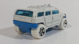 2015 Hot Wheels HW Off-Road Ice Mountain Rockster White Hummer Style Die Cast Toy Car Vehicle