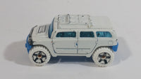 2015 Hot Wheels HW Off-Road Ice Mountain Rockster White Hummer Style Die Cast Toy Car Vehicle