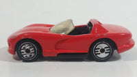 1993 Hot Wheels Dodge Viper RT/10 Red Die Cast Toy Car Vehicle