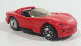 1993 Hot Wheels Dodge Viper RT/10 Red Die Cast Toy Car Vehicle