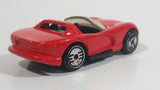 1993 Hot Wheels Dodge Viper RT/10 Red Die Cast Toy Car Vehicle