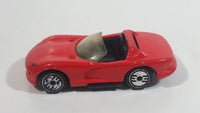 1993 Hot Wheels Dodge Viper RT/10 Red Die Cast Toy Car Vehicle