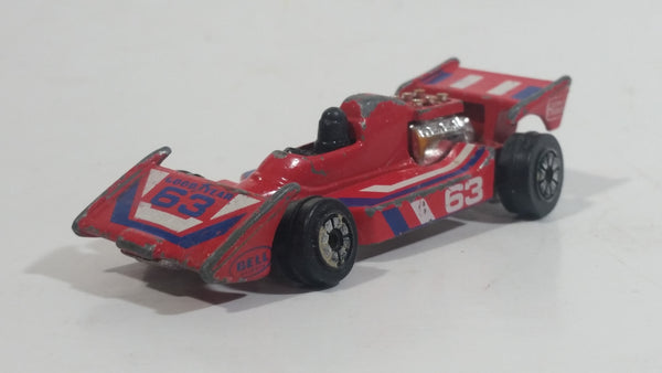 HTF Rare Vintage 1980 Kenner Fast 111's Good Year Formula One F1 Red #63 No. 1027 Die Cast Toy Race Car Vehicle - Hong Kong