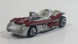 1996 Hot Wheels First Editions Twang Thang Metalflake Silver With Dark Red Guitars Die Cast Toy Car Vehicle