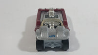 1996 Hot Wheels First Editions Twang Thang Metalflake Silver With Dark Red Guitars Die Cast Toy Car Vehicle