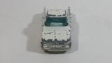 Vintage Husky Ford F350 Truck White Die Cast Toy Car Vehicle - Made in Great Britain