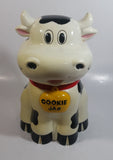 Mooing Cow Cookie Jar with Hinged lid that Moos When Opened - Working 10" Tall