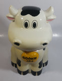 Mooing Cow Cookie Jar with Hinged lid that Moos When Opened - Working 10" Tall