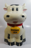 Mooing Cow Cookie Jar with Hinged lid that Moos When Opened - Working 10" Tall