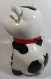 Mooing Cow Cookie Jar with Hinged lid that Moos When Opened - Working 10" Tall