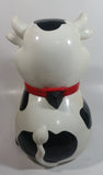 Mooing Cow Cookie Jar with Hinged lid that Moos When Opened - Working 10" Tall