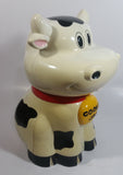 Mooing Cow Cookie Jar with Hinged lid that Moos When Opened - Working 10" Tall