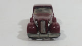 1983 Hot Wheels '35 Classic Caddy Cadillac Maroon Die Cast Toy Car Vehicle