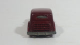 1983 Hot Wheels '35 Classic Caddy Cadillac Maroon Die Cast Toy Car Vehicle