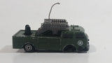 Vintage Majorette Sonic Flashers Special Forces Rocket Launcher Truck Army Green Die Cast Toy Car Vehicle