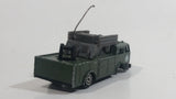 Vintage Majorette Sonic Flashers Special Forces Rocket Launcher Truck Army Green Die Cast Toy Car Vehicle