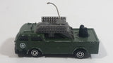 Vintage Majorette Sonic Flashers Special Forces Rocket Launcher Truck Army Green Die Cast Toy Car Vehicle