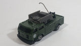 Vintage Majorette Sonic Flashers Special Forces Rocket Launcher Truck Army Green Die Cast Toy Car Vehicle