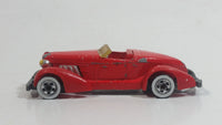 1991 Hot Wheels Auburn 852 Red Die Cast Toy Car Vehicle - WW - Malaysia