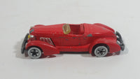 1991 Hot Wheels Auburn 852 Red Die Cast Toy Car Vehicle - WW - Malaysia