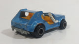 Vintage Majorette No. 223 Crazy Car Light Blue 1/55 Scale Die Cast Toy Car Vehicle Made in France