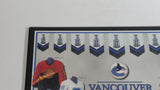 NHL Ice Hockey Vancouver Canucks Team Jersey and Arena History 10 3/4" x 13 1/4" Hardboard Wall Plaque