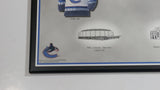 NHL Ice Hockey Vancouver Canucks Team Jersey and Arena History 10 3/4" x 13 1/4" Hardboard Wall Plaque