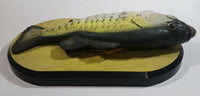 HTF Version Elvis "Billy Mouth" Big Mouth Billy Bass Singing Moving Fish On Plaque Novelty Collectible