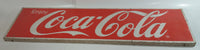 Vintage Enjoy Coca-Cola Large 10" x 36" Metal Sign